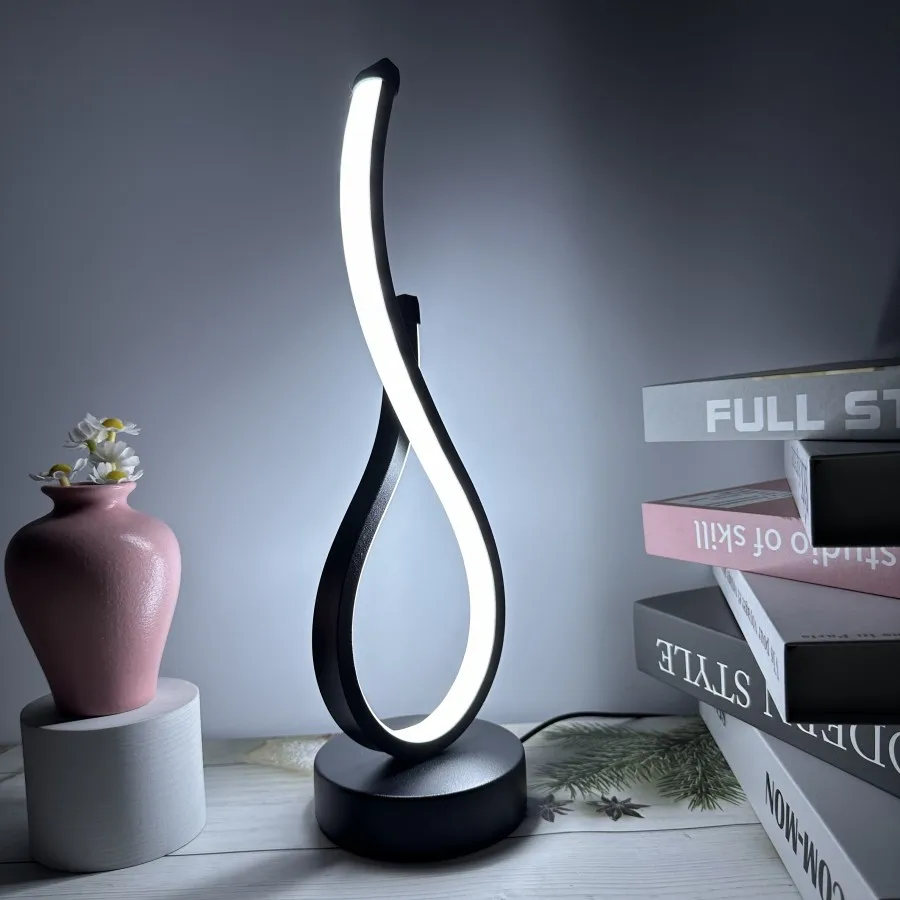 LED Table Lamp USB Bedroom Nightlight Creative Restaurant Coffee Shop Luminescent Decorative Table Lamp image 3