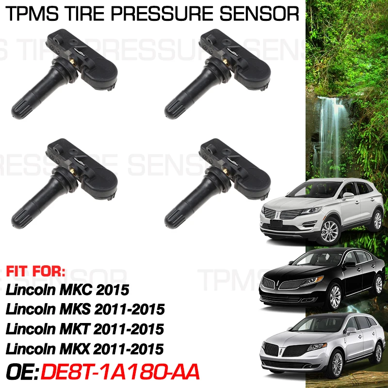 

For Lincoln MKC 2015 Lincoln MKS Lincoln MKT Lincoln MKX 2011-2015 315 MHz Tire Pressure Monitor DE8T-1A180-AA TPMS-12 ZZDA37140