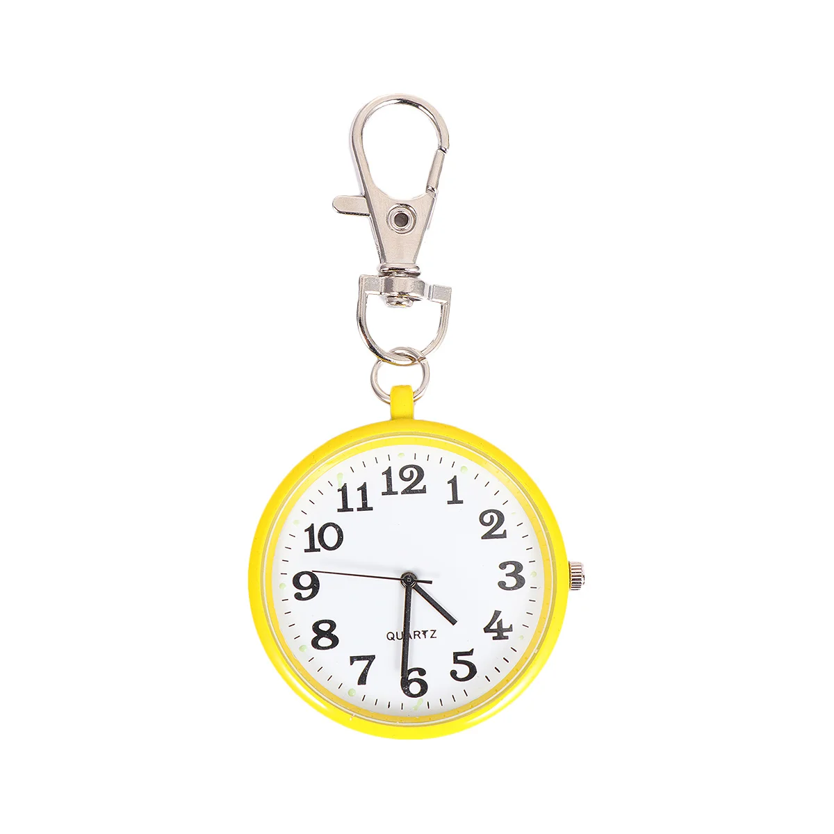 الرجعية خمر شنقا ساعة الجيب الأصفر قسط حركة دقيقة ضبط الوقت قلادة قلادة سلسلة ساعة قلادة المفاتيح #3