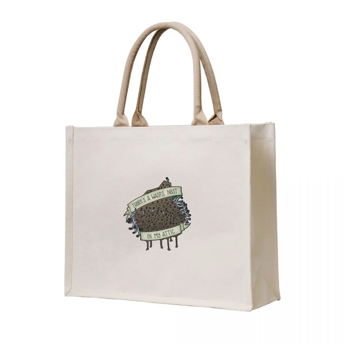 

There's a Wasps' Nest in my Attic Tote Bag Custom bag reusable shopping bags Reusable bags handbag