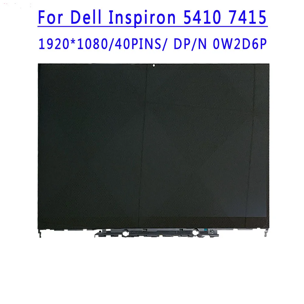 DP/N 0W2D6P 14.0 inch 1920x1080IPS FHD 40PINS EDP B140HAB03.2 Touch Assembly For Dell Inspiron 5410 7415 P147G P147G001 P147G002