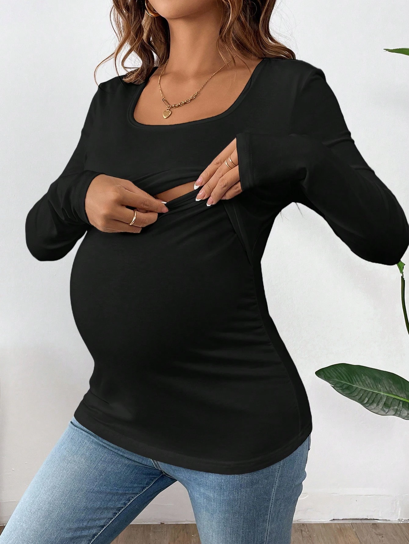 Maternity Nursing Long Sleeve Top 4