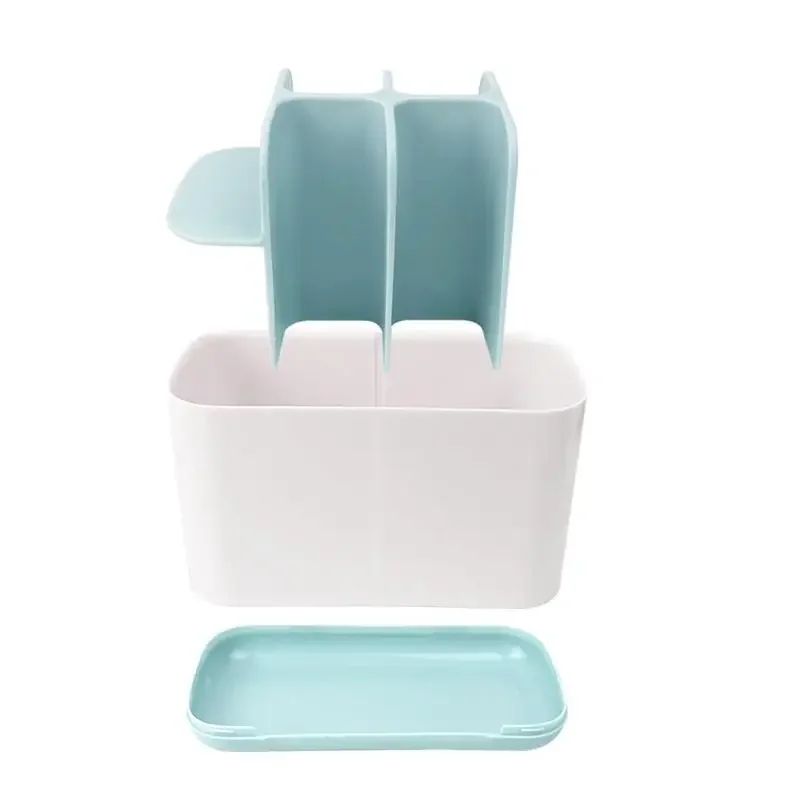 Toothbrush Toothpaste Holder Case Shaving Makeup Brush Electric Toothbrush Holder Organizer Stand Bathroom Accessories Box