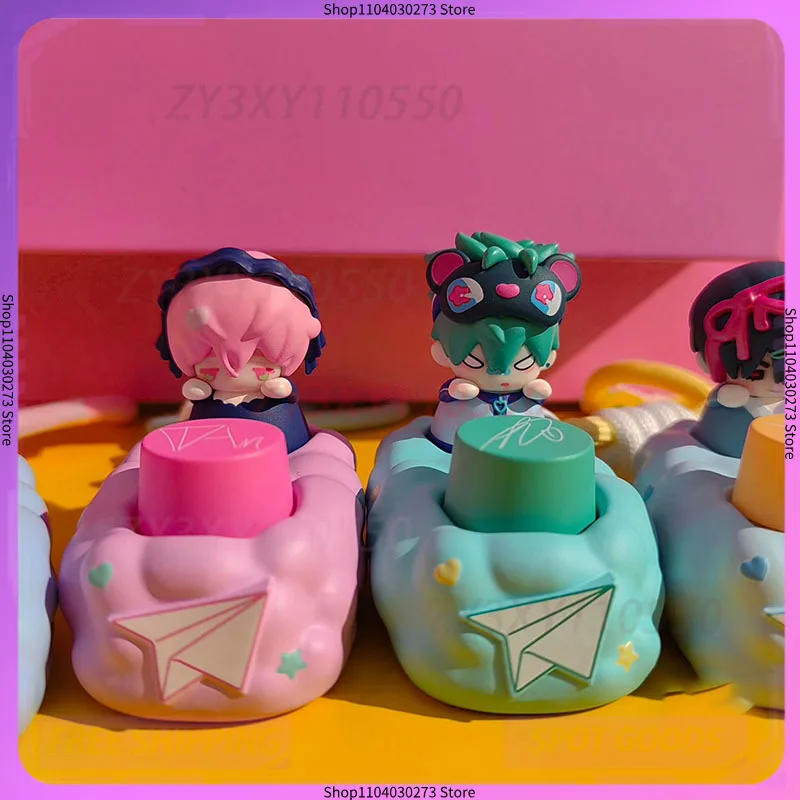 

New Anime Alien Stage Luka Till Sua Ivan Mizi Hyuna Maumet Cosplay Mini Plush Pendant Keychain Hangings Mascot Birthday Gift