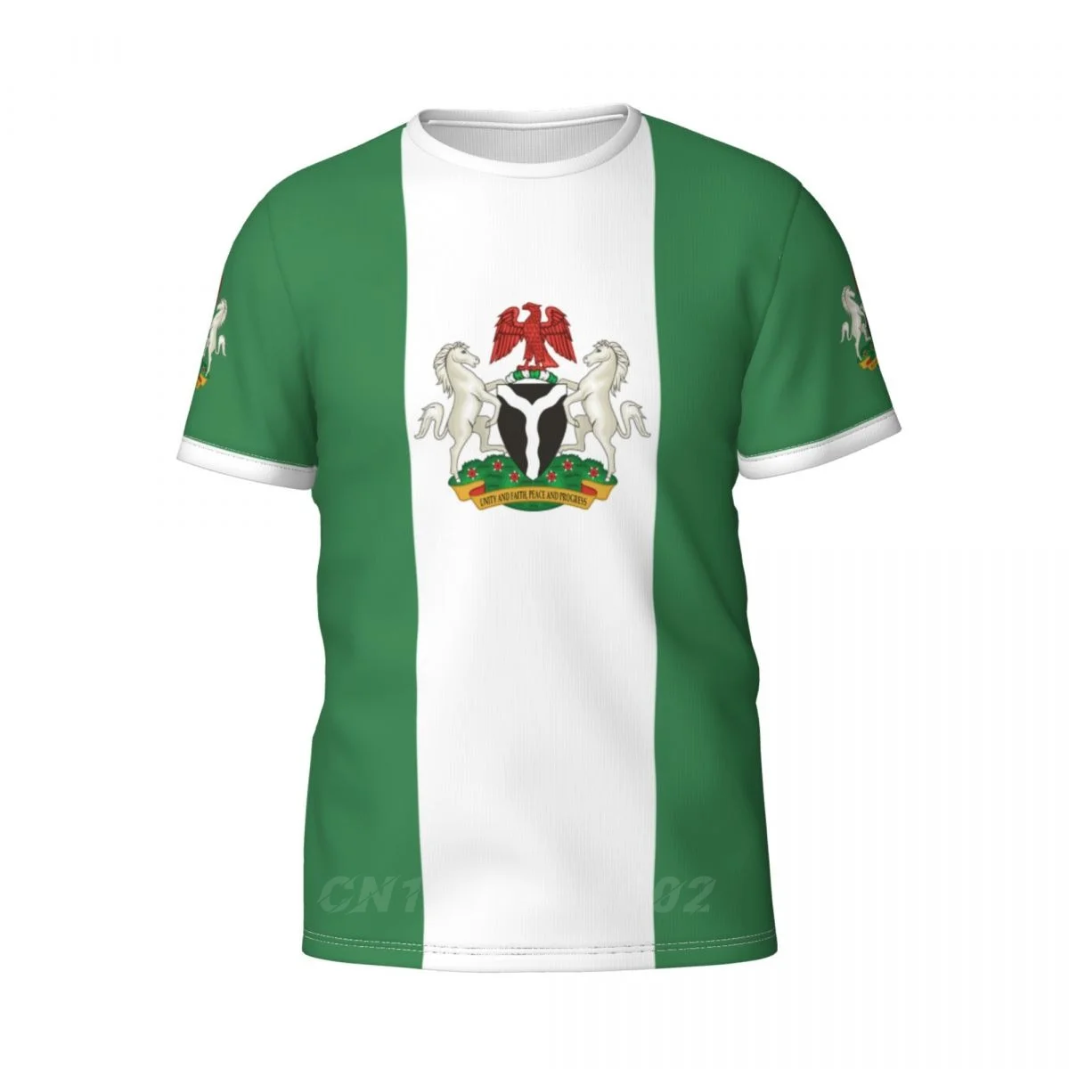 2025 Custom Name Number Nigeria Country Flag 3D T-shirts Clothes T shirt Men Women Tees Tops For  Fans Gift US Size