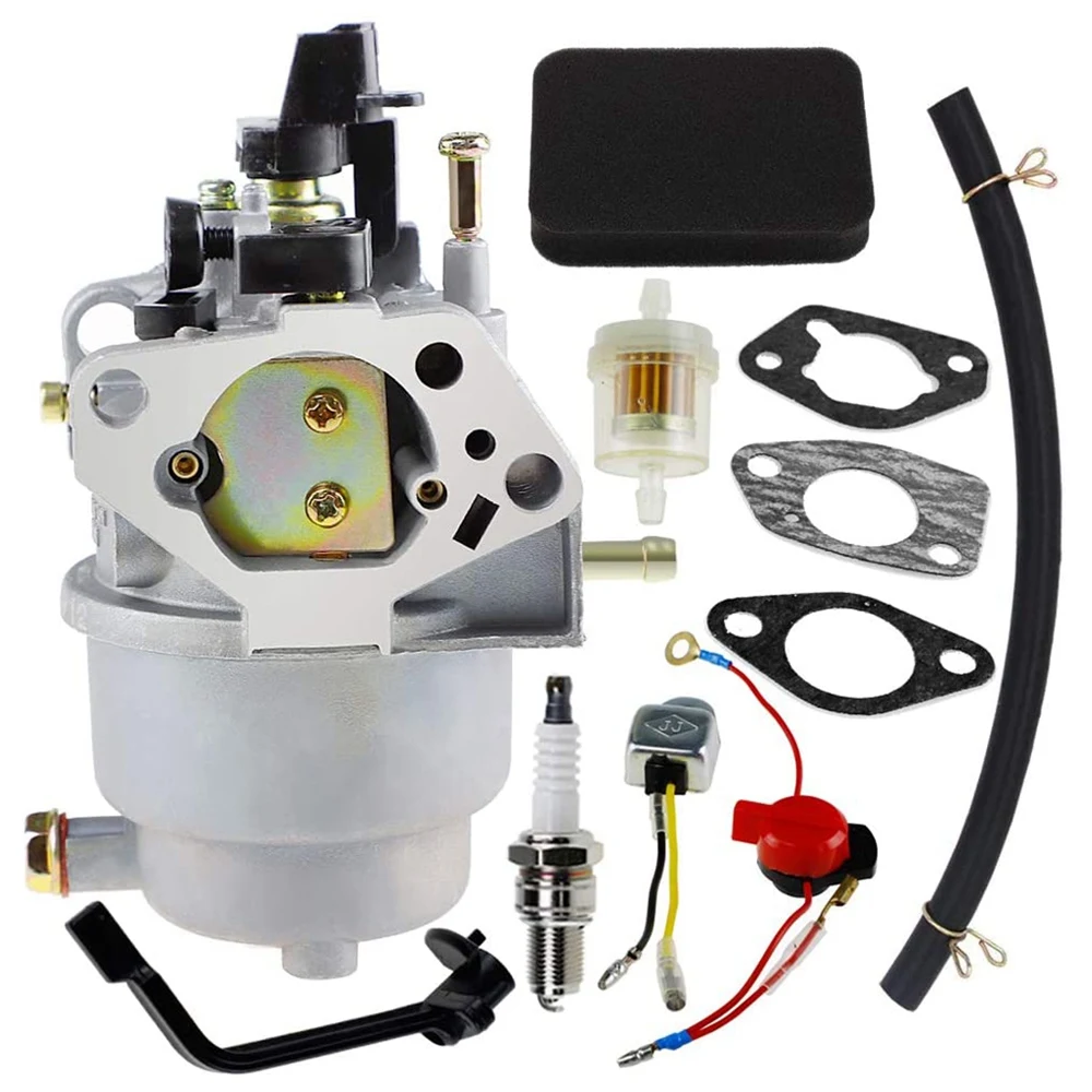 

Carburetor Kit for Generac GP5000 GP5500 GP6500 0J58620157 5KW 5.5KW 6.5KW 389Cc Generator 0G8442A111 with Air Filter