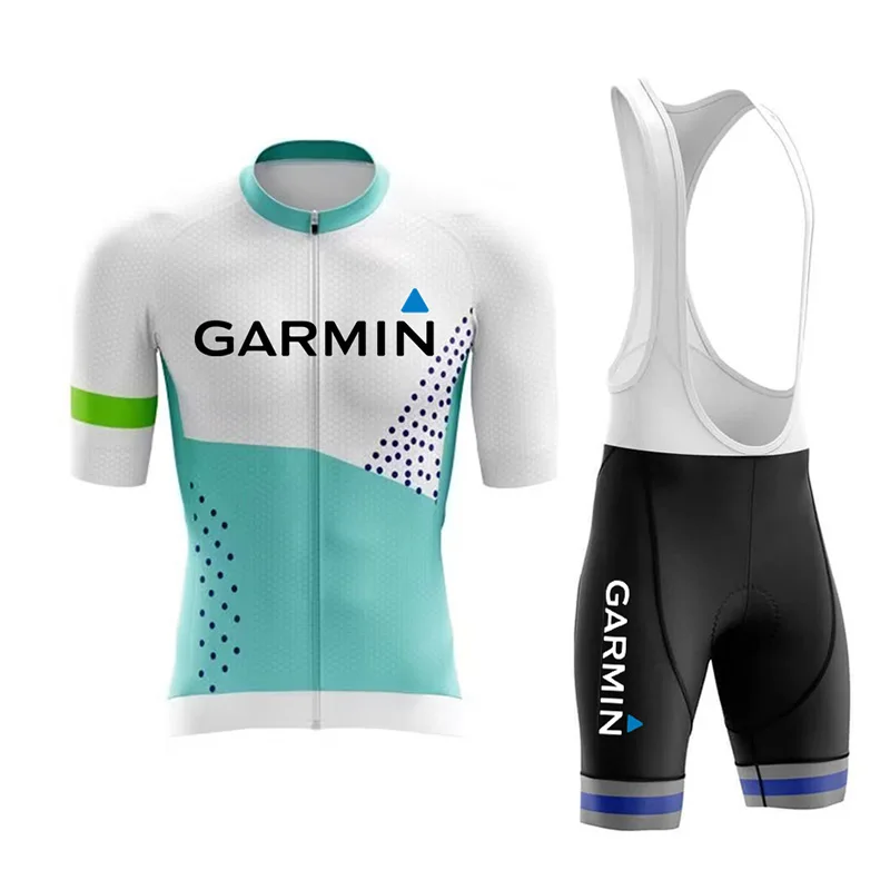 AliExpress NONE GARMIN Bicycle Jersey Set Men's Bicycle Clothing Summer Short Sleeve MTB Bicycle Clothing Ropa Ciclismo Hombre Jersey