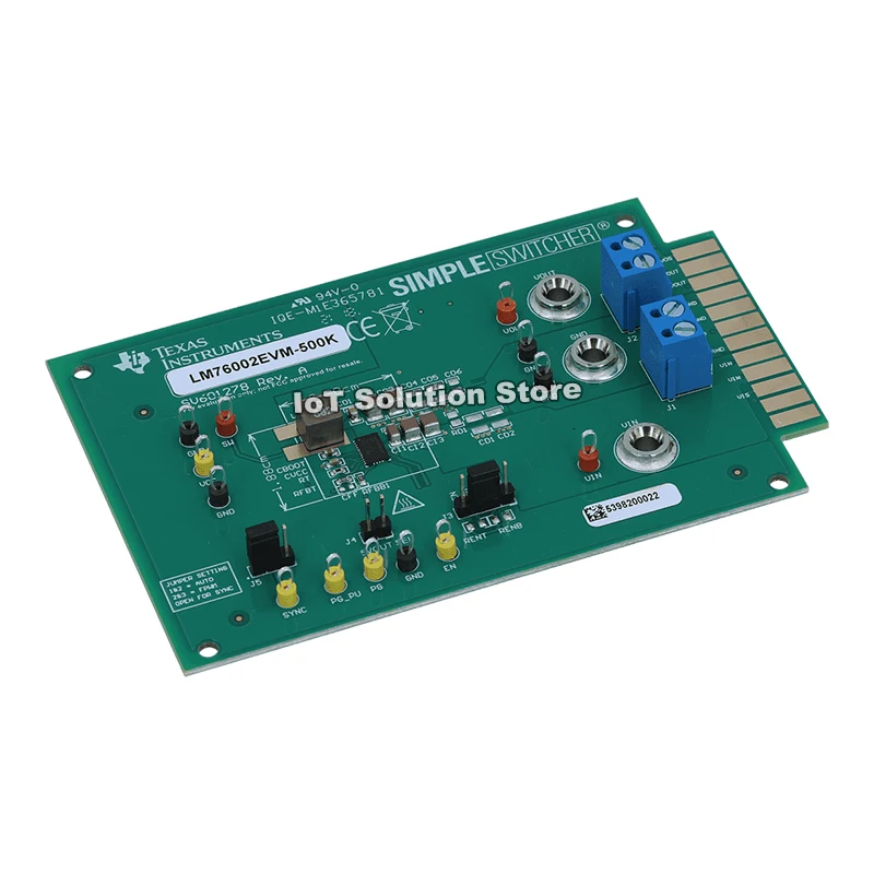 

LM76002EVM-500K LM76002 3.5V to 60V, 2.5A Synchronous Step-Down Voltage Converter Evaluation Module LM76002EVM 500K