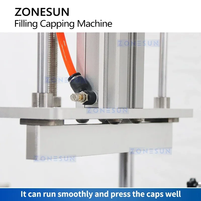 ZONESUN جيب العطور مضخة تمعجية ملء غطاء آلة الضغط زجاجة حشو معدات الفلين حل مخصص ZS-FYG01