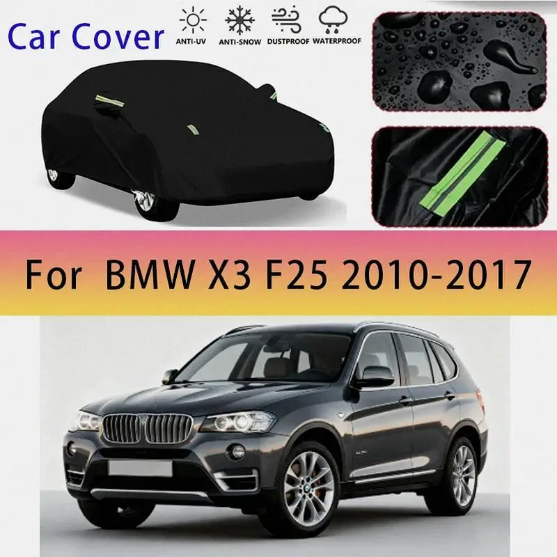 

For Outdoor Protection Waterproof Dustproof for BMW X3 F25 2010 2017 | Exterior Accessories Snow Sunshade Car Covers
