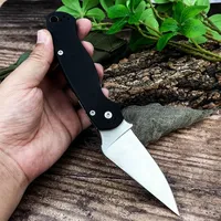 New C81 High-Hardness Folding Knife 440C Steel Blade G10 Handle Outdoor Camping Survival Tool Night Fishing Hiking Trekking Gear