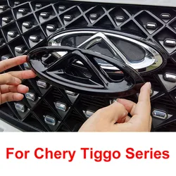 Chery Tiggo 7 Pro Black Badge Logo Car Stickers For Chery Tiggo 7\\8 Plus Tiggo 8pro Tiggo 7 Tiggo 5X Car Emblem Glossy Sticker