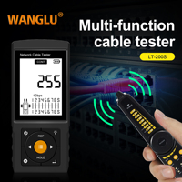 WANGLU Network Cable Tracker Digital Cable Tester Multi-Function Wire Tracker Network Tools Line Finder Network Repair Analyzer
