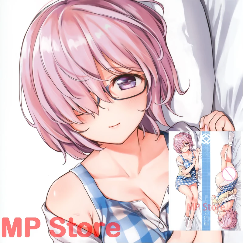 Dakimakura mashu kyrielite الكبار أنيمي المخدة وسادة السرير وسادة على الوجهين الطباعة الحياة الحجم الجنس المخدة #1