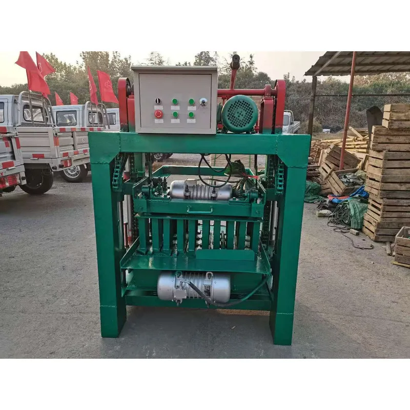 Small Hollow Paving Brick Fly Ash Material Block Making Hine