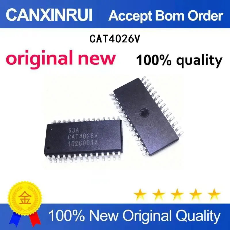 (5-100 Pieces) New stock CAT4026V [SOP-28] LCD power chip