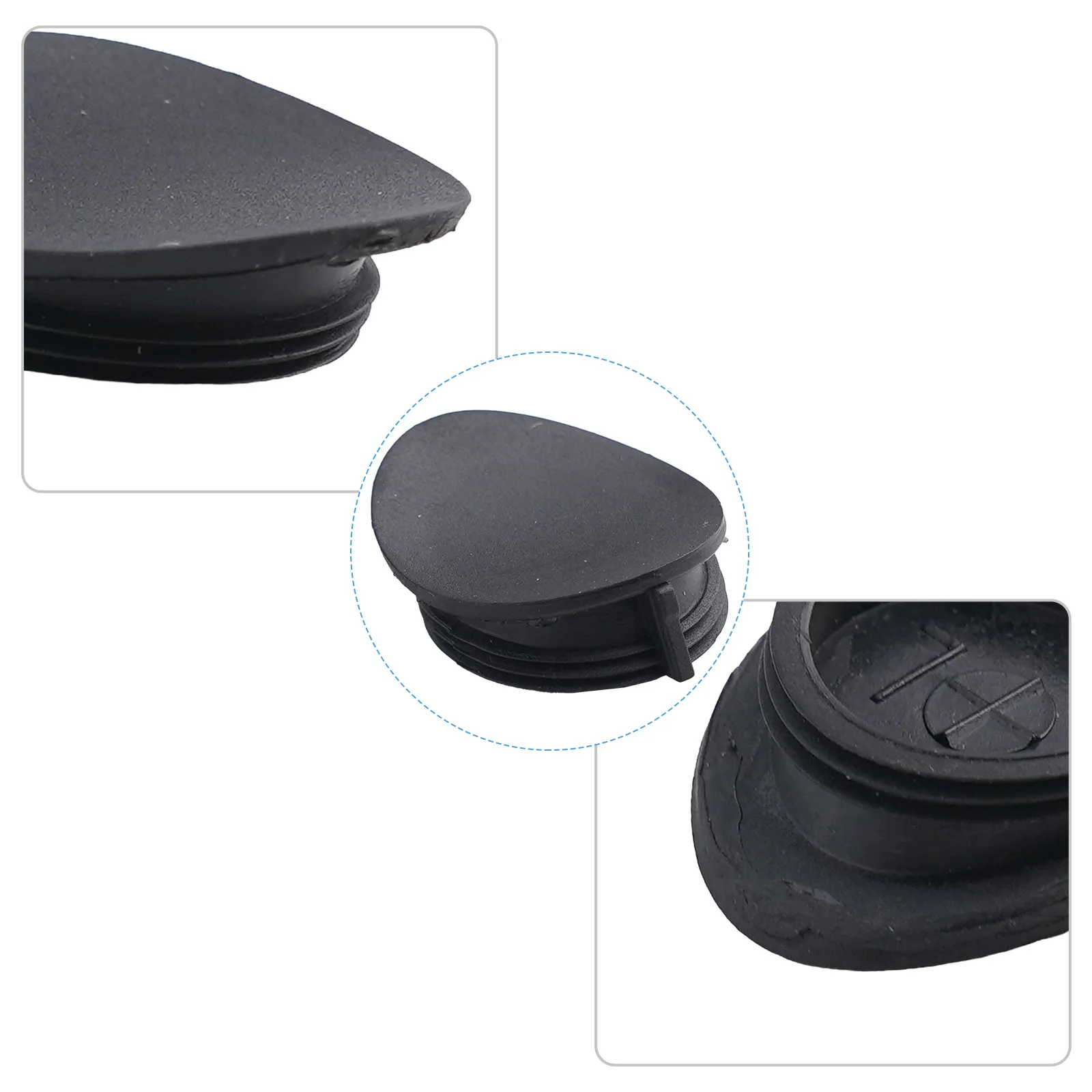 Exquisite Easily Installation Screw Cover Cap Door Handle 51419167014 Black Car Accessories Replacement Replacement Installation