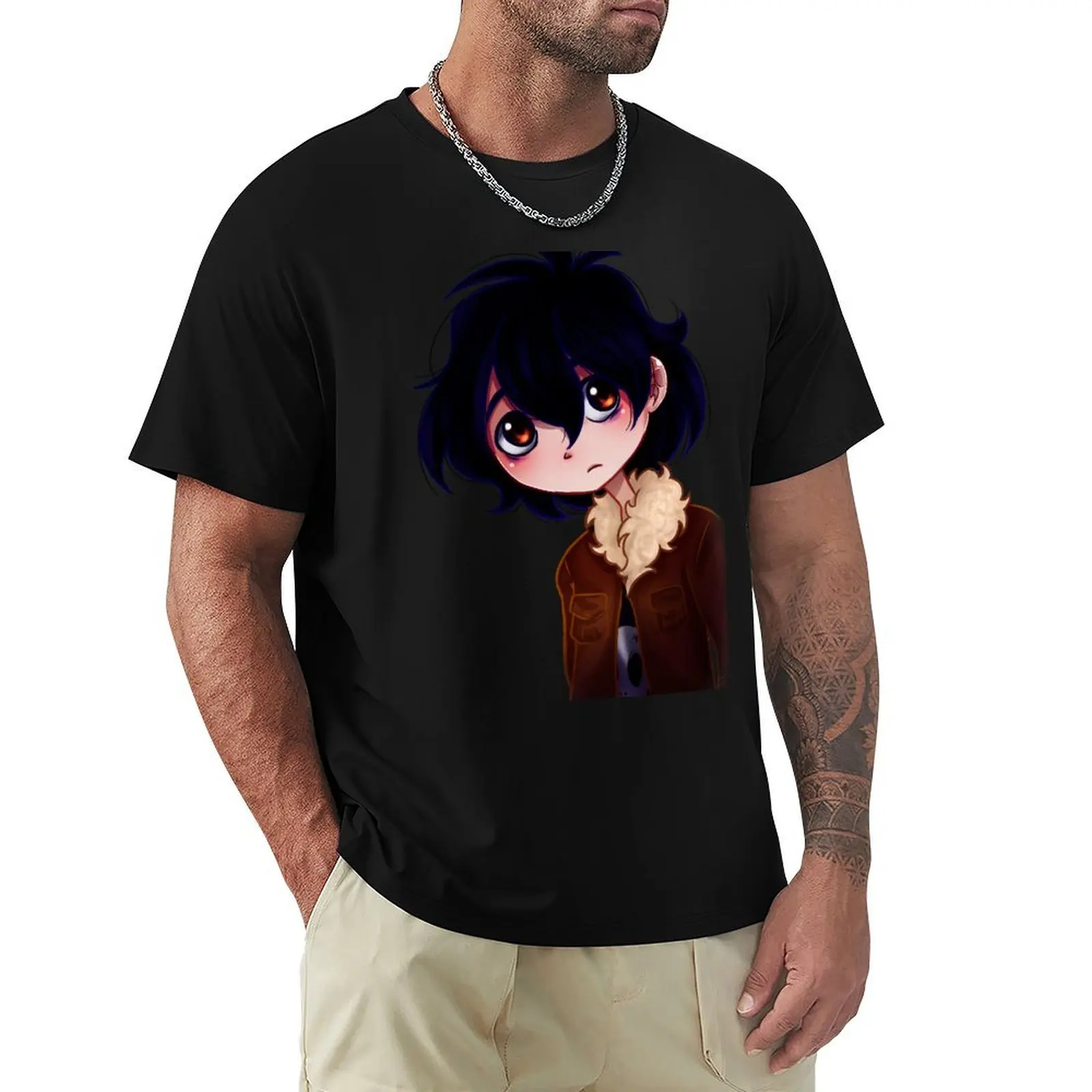 Nico di Angelo T-Shirt Soft Lightweight Cotton T-Shirt