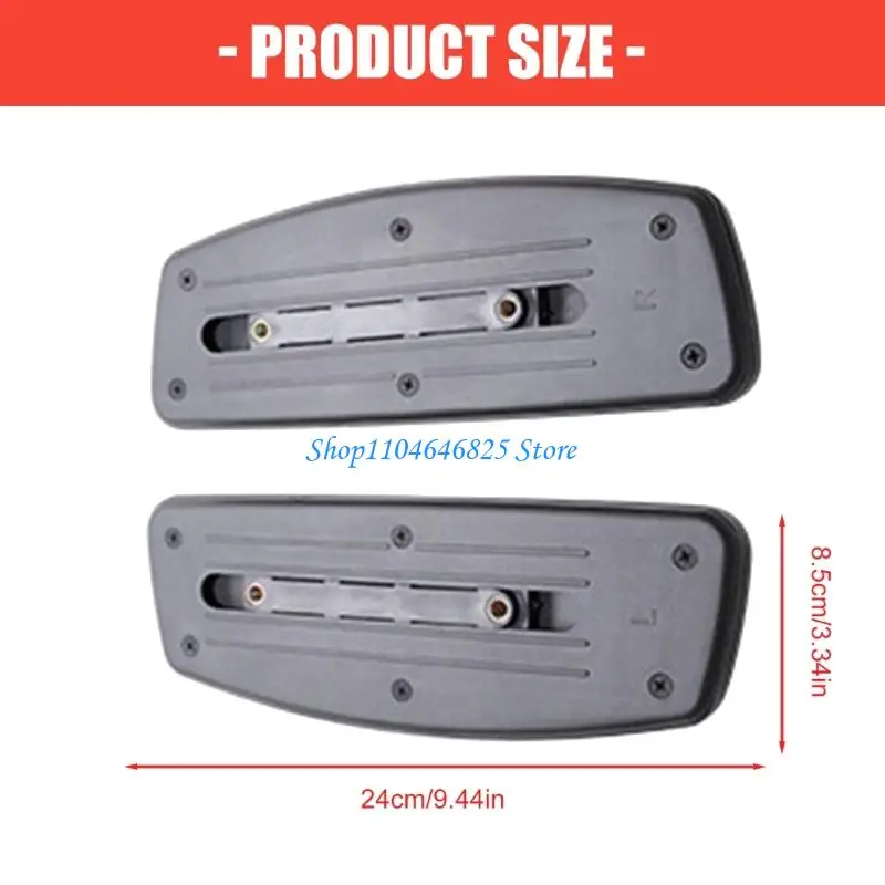 Sedia da ufficio in plastica anti -slip e bracciolo resistente alla pressione