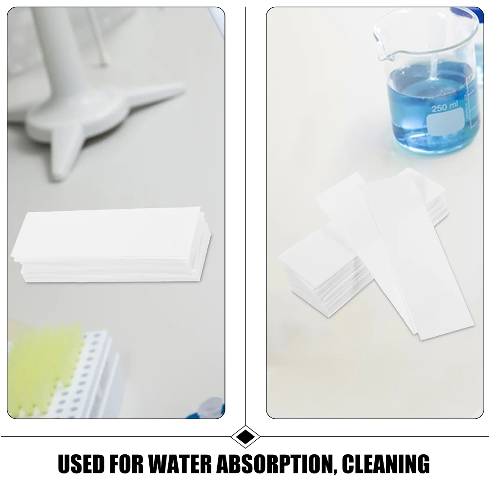 Blotting de papel absorbente para microscopio de tinta, 200 piezas, Blotter, experimentos científicos