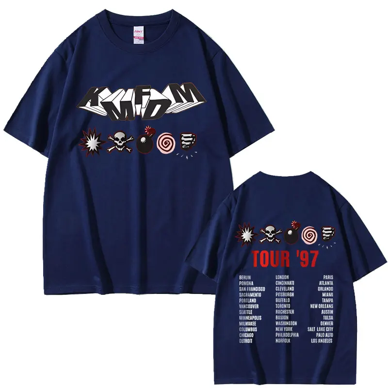 Rock Band Kmfdm Tour 97 Graphic T Shirts Men Women Vintage Gothic