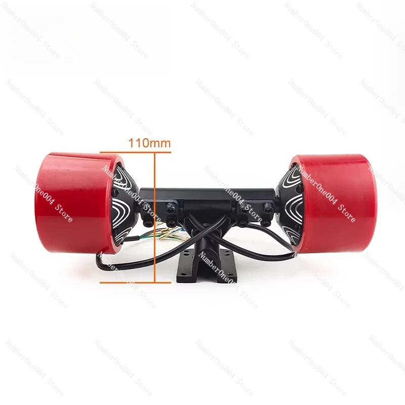 

Бесщеточный мотор-редуктор 350 Вт для электроскейтборда, 90 мм, для самостоятельной сборки лонгборда, полноприводный, с двойным контроллером