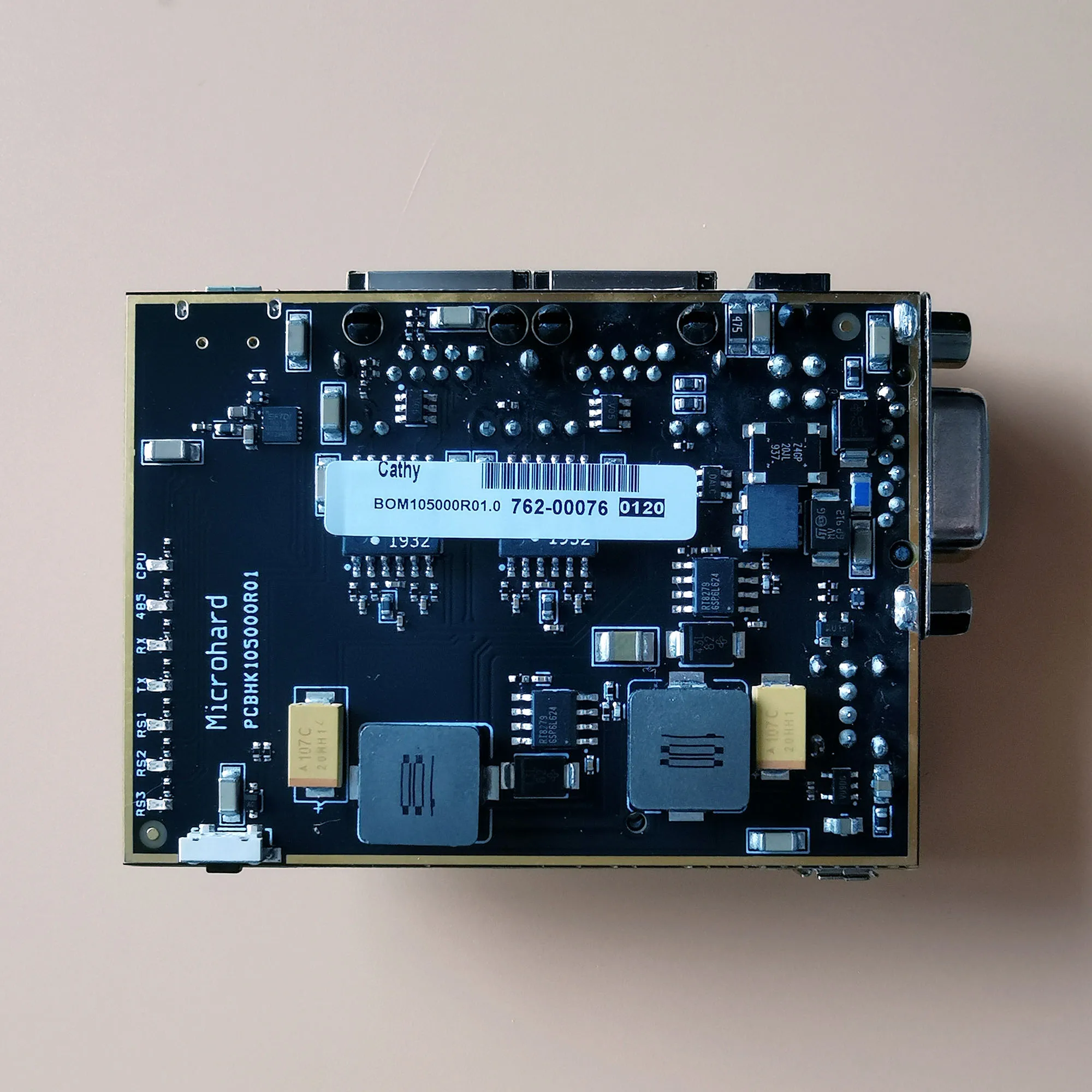 Microhard High Power Pico Ethernet Motherboard MHS105850