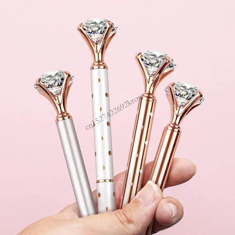 R9CB Crystal Crystal Diamond Hat Model Business Office Office École PAPELERY BALLPINE NOUVEAUX POINS FINANCE BALLPOINT