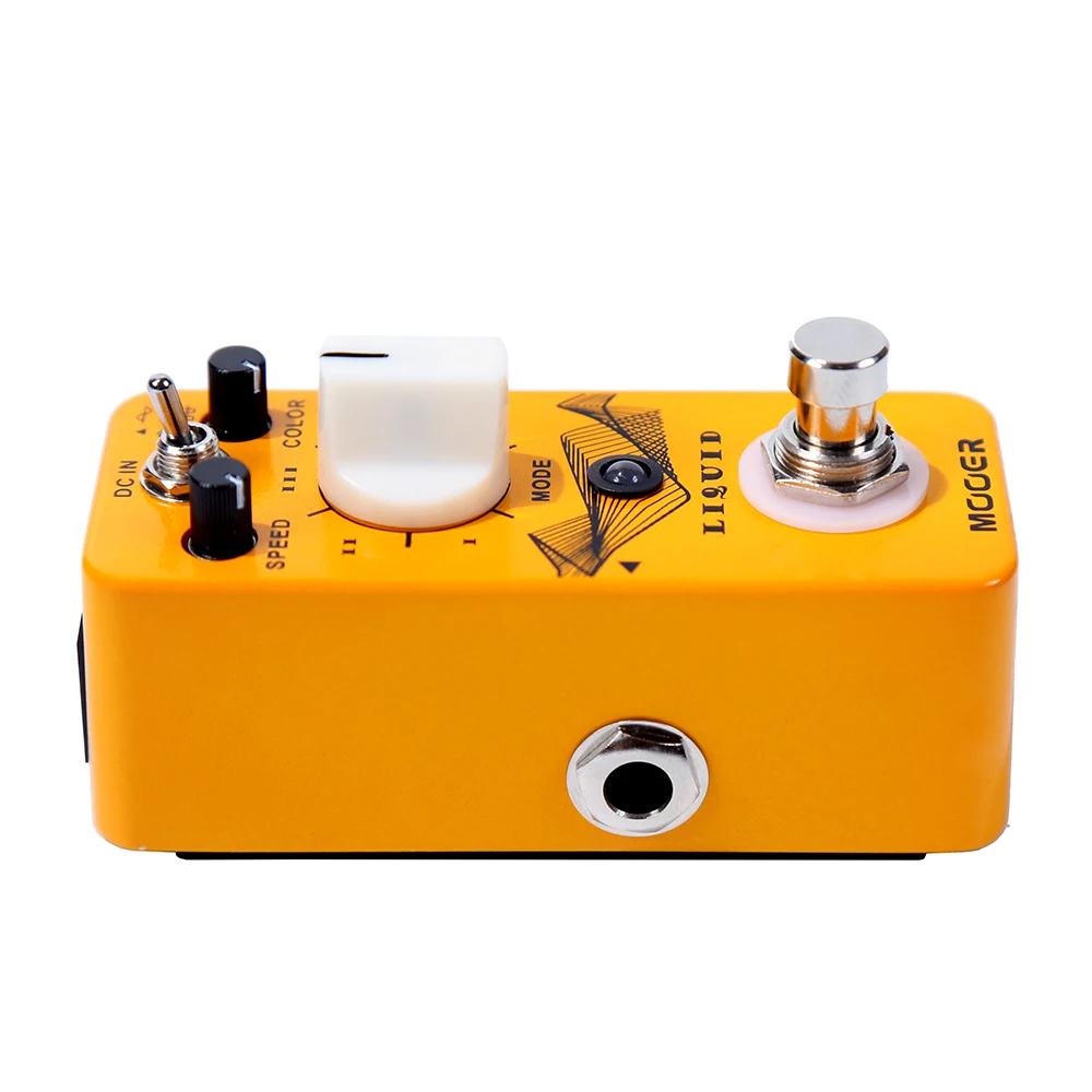 MOOER Guitar Effect Pedal Liquid Digital Phaser with 5 Different Effects 3 Selectable Wave True Bypass Guitar Parts Accessories