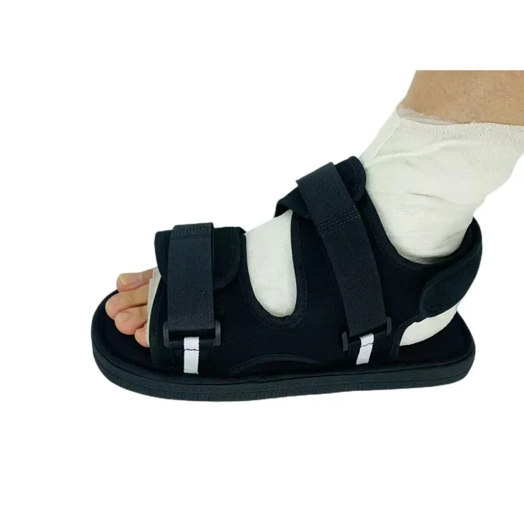 1 Pcs Post OP Closed Toe Walking Shoe Toe Orthopedic Support Brace Versatile Foot Orthosis Plantar Splint Brace Protection Shoes