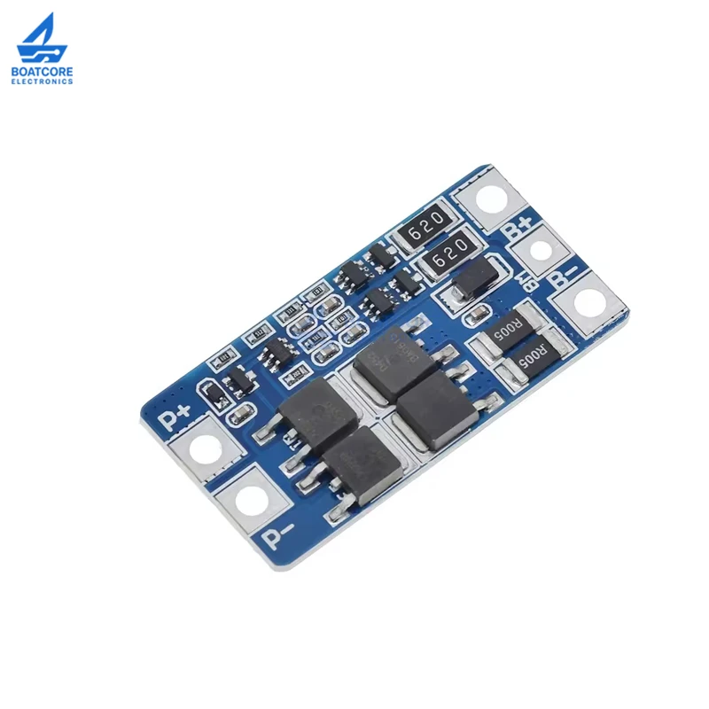 1PCS 2S 18650 Lithium Battery Protection Board 7.4V 8.4V 10A Overcharged Protection with Balanced Function