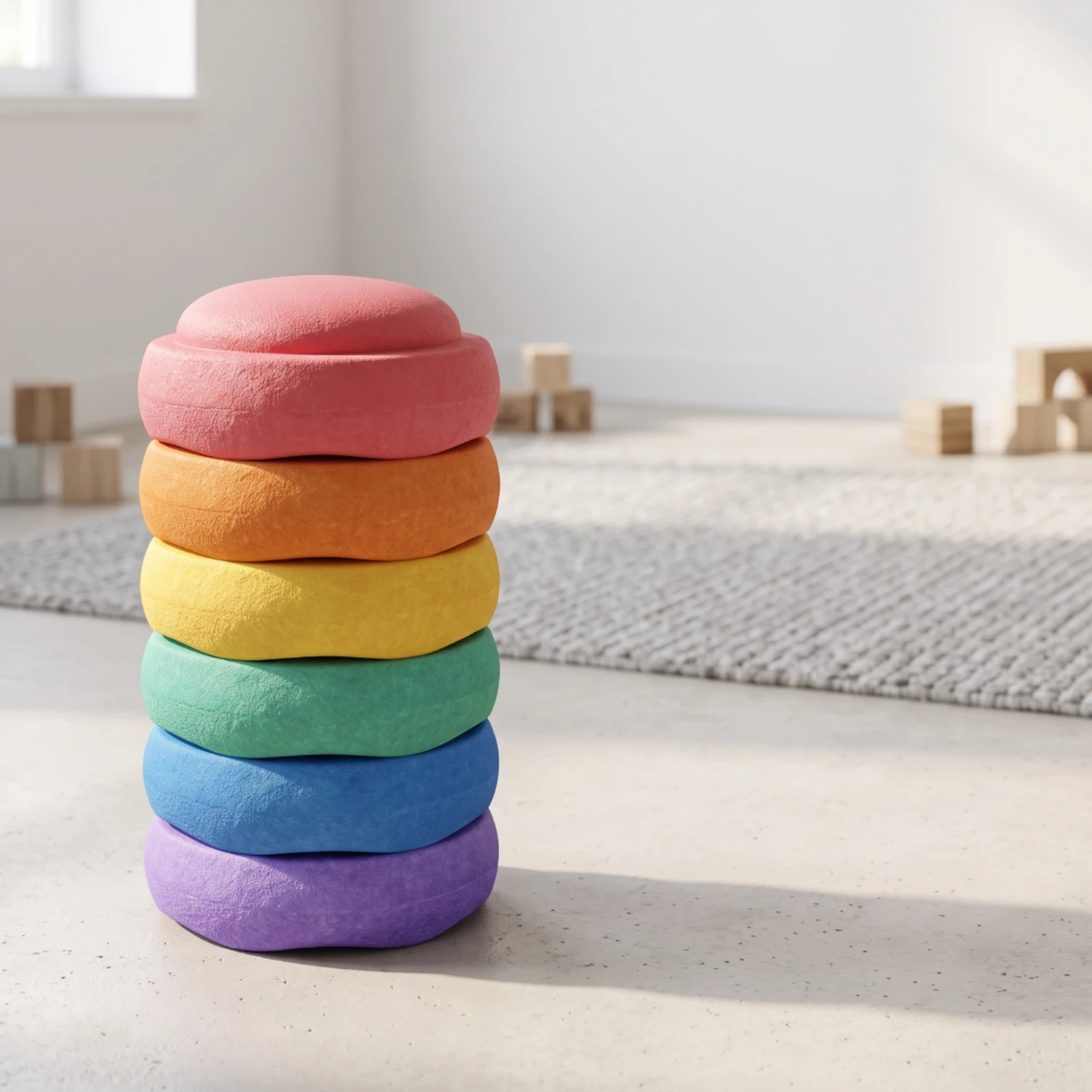 6 Pieces Stepping Stones Foam  - Stepping Stone Foam recension och pris