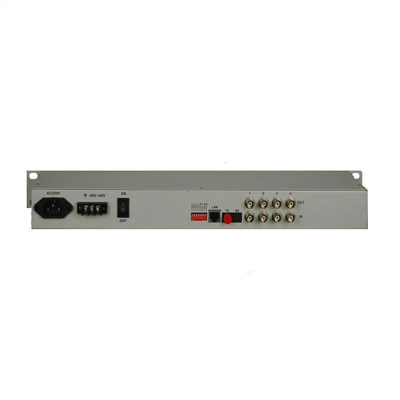 Harga Murah 4E1 4FE ke Fiber Converter E1 + FE PDH Multiplexer