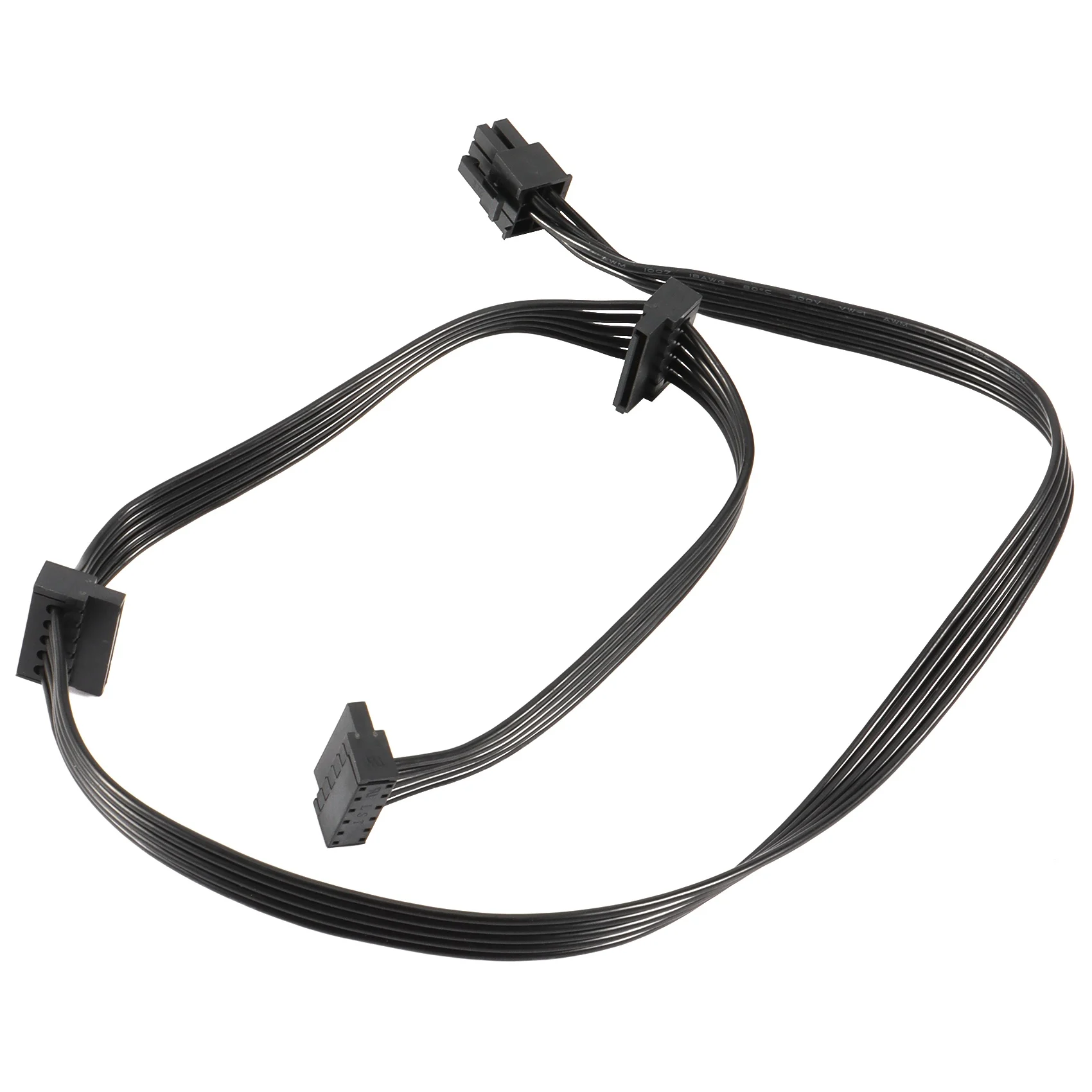 (A23G) 4 Cables de Alimentación de 6 Pines a 3X SATA para EVGA Supernova 650 750 850 1000 1600 2000 G2 G3 P2 T2 GS