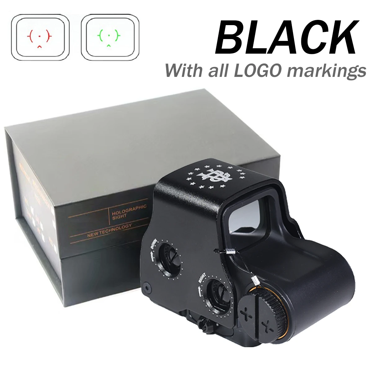 

Голографический прицел 558 DCR с красной точкой, коллиматор G43/G45, увеличитель для прицелов, охотничье снаряжение с креплением на 20-мм планку и быстросъемным рычагом QD