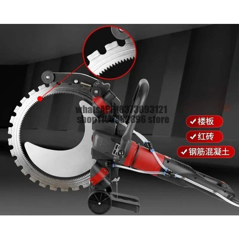 Ring cutting saw single-piece stone cutting machine concrete wall water and electricity slotting machine wall cutting machine