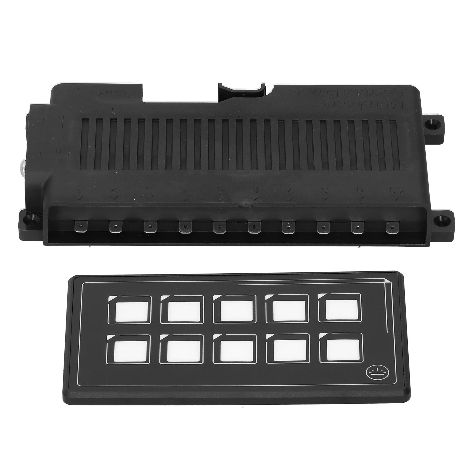 Control Switch Panel Switch Panel LED Touch Built‑in PPTC DC 11-30V 60A Bluetooth APP Control with Backlight Module for RV