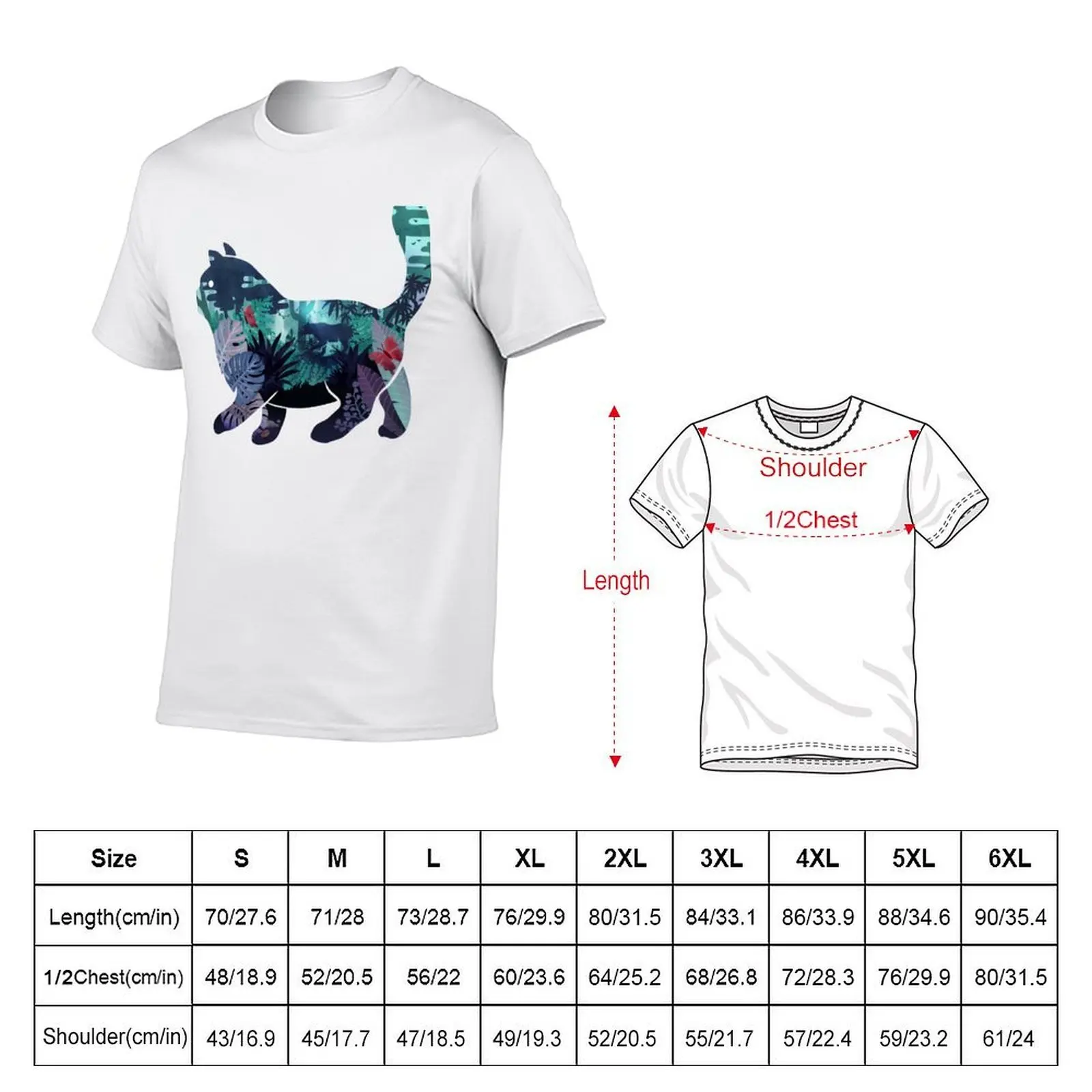 Wild (Jungle in Cat) T-Shirt shirts graphic tees oversized graphic tee men t shirts high quality