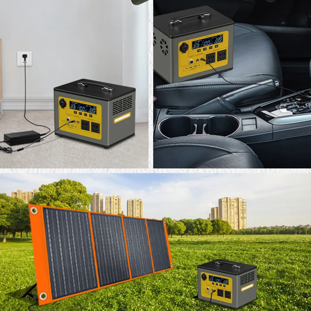 Imagem -05 - Estação de Energia Móvel de Grande Capacidade Smaraad Geladeira Doméstica Estável e Confiável Padrão Europeu 220v 1200w