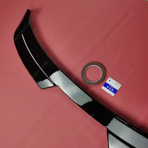 Bakre takspoiler för Seat Leon MK2 1P Leon 2 Tsi Tdi 4-dörrars halvkombi 2009-2012 Facelift bagageutrymme bak bak vinge karosserikit trimning 6 best sales Seat Leon 1p spoiler - №1