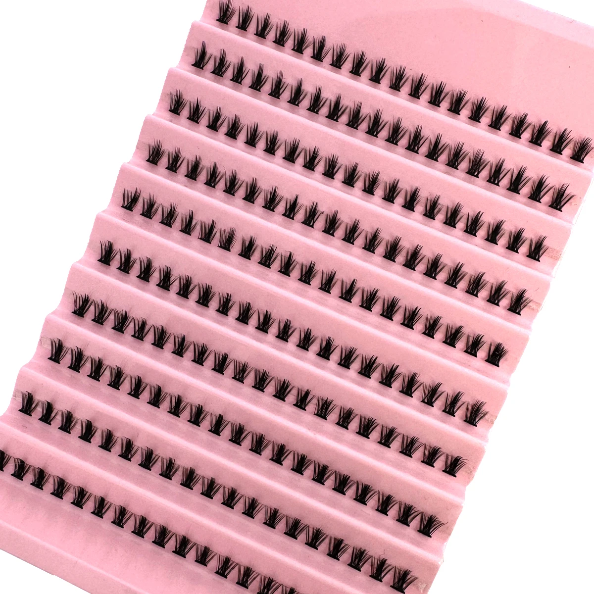 UMIRYAO 200 Stück Untere Wimpern 6mm Gemischte Länge Flauschige Weiche Cluster-Wimpern für DIY zu Hause Geeignet für Feiertagspartys – Detail 2