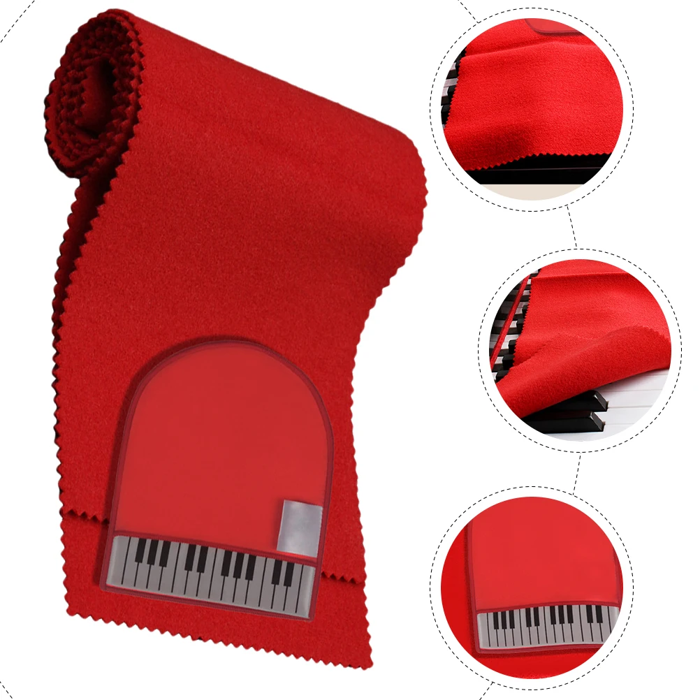 

Keyboard Cover Glove Set Superfine Fiber Dustproof Protector for Accessories Foldable Durable Cloth Guard against Scratches