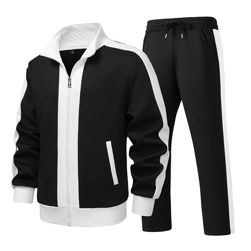 Professional Style 2026 Spring Men Running Sets New Matching Sets Windproof Sports Sets For Plus Size Men Outdoor Fitness