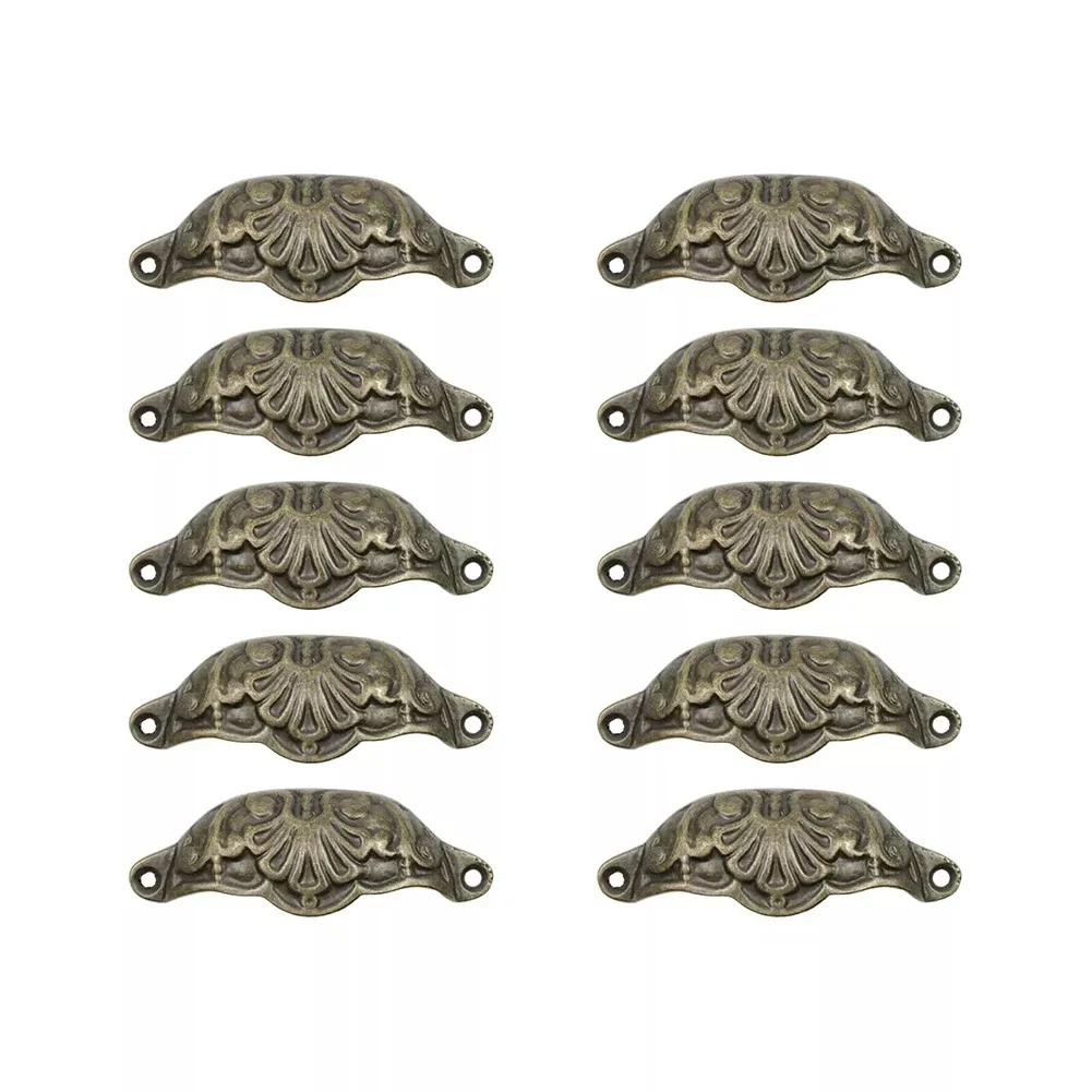Replace Broken Handles Cup Pull Handles Small & Exquisite Design Wear-Resistant Antique Brass Finish Easy Installation