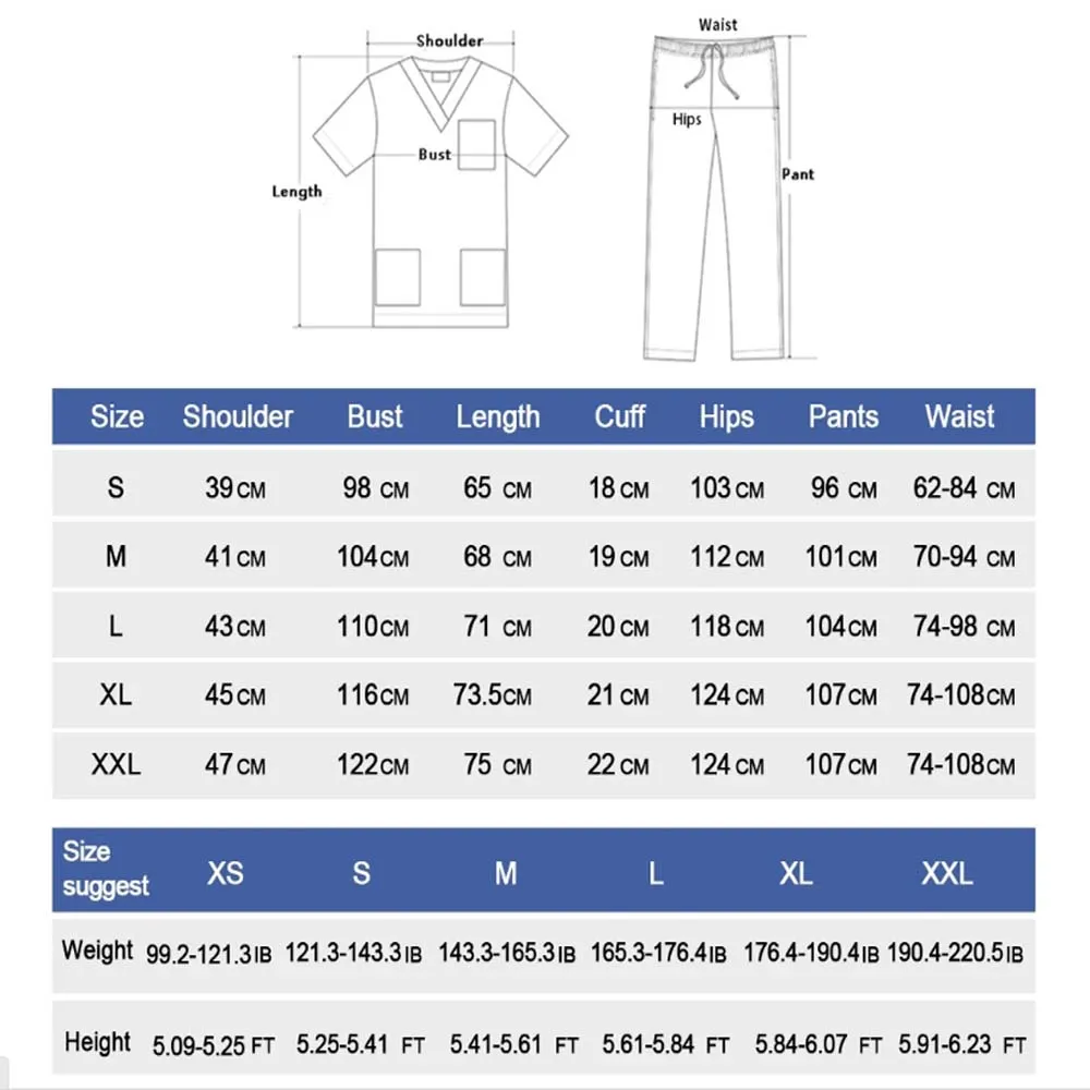 Uniformes quirúrgicos clínicos de moda, conjuntos de uniformes médicos, ropa de trabajo de Hospital para mujeres, accesorios para enfermeras, ropa de trabajo Dental