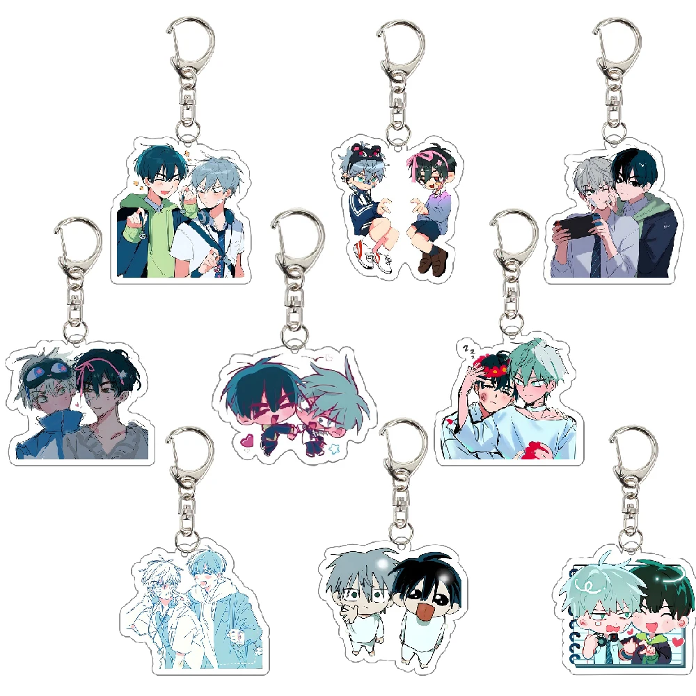 Anime Alien Stage ivan till Acrylic Desktop key chain Figure Standing Decor Collect Cosplay key ring Gift 6cm New