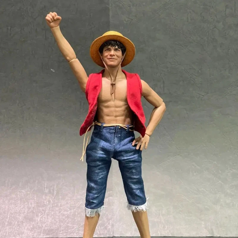 

Original HotToys TMS109 Monkey D. Luffy 1/6 Scale Figure One Piece Netflix Live Action Straw Hat Collectible Toy