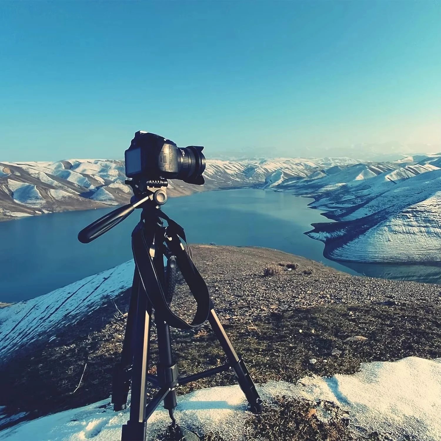 2 pies de trípode de goma universales de 3/8 ", paquete de 2 piezas de repuesto de trípode antideslizante, rotación de 360 grados para trípodes de cámara monopié