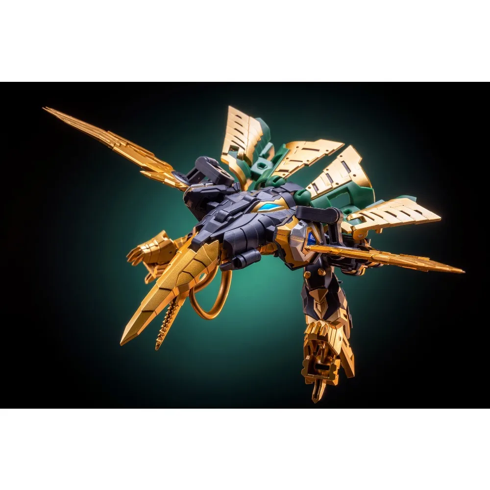 Pangu Modelo Odin's Son Loki PT11 Mech Brinquedo de deformação de aeronave com acabamento em liga