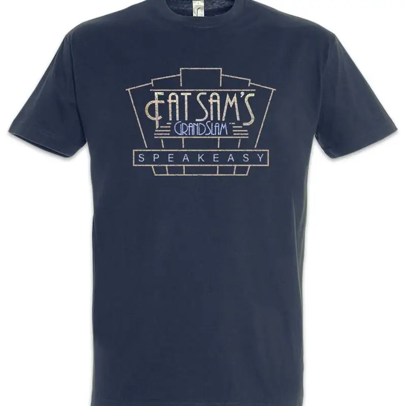 Fat Sam's T Shirt Bugsy Symbol Blousey Sign Malone Club Logo Tallulah